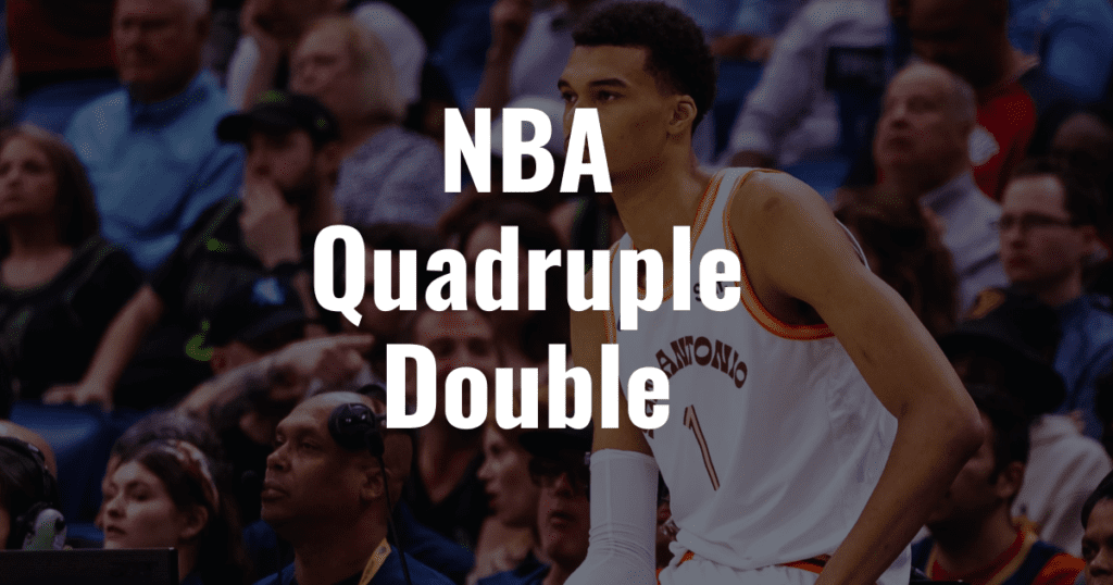 NBA Quadruple Double