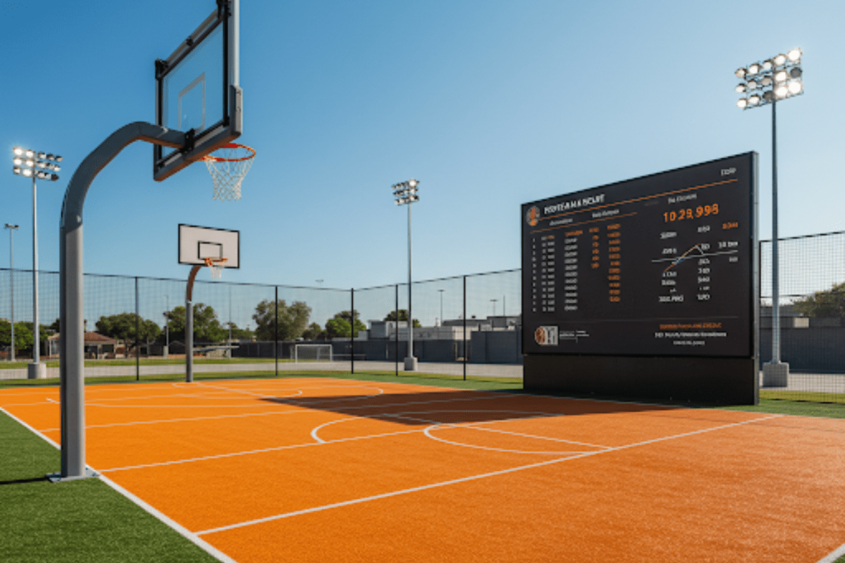 How much does a basketball court cost Basketball Vibes